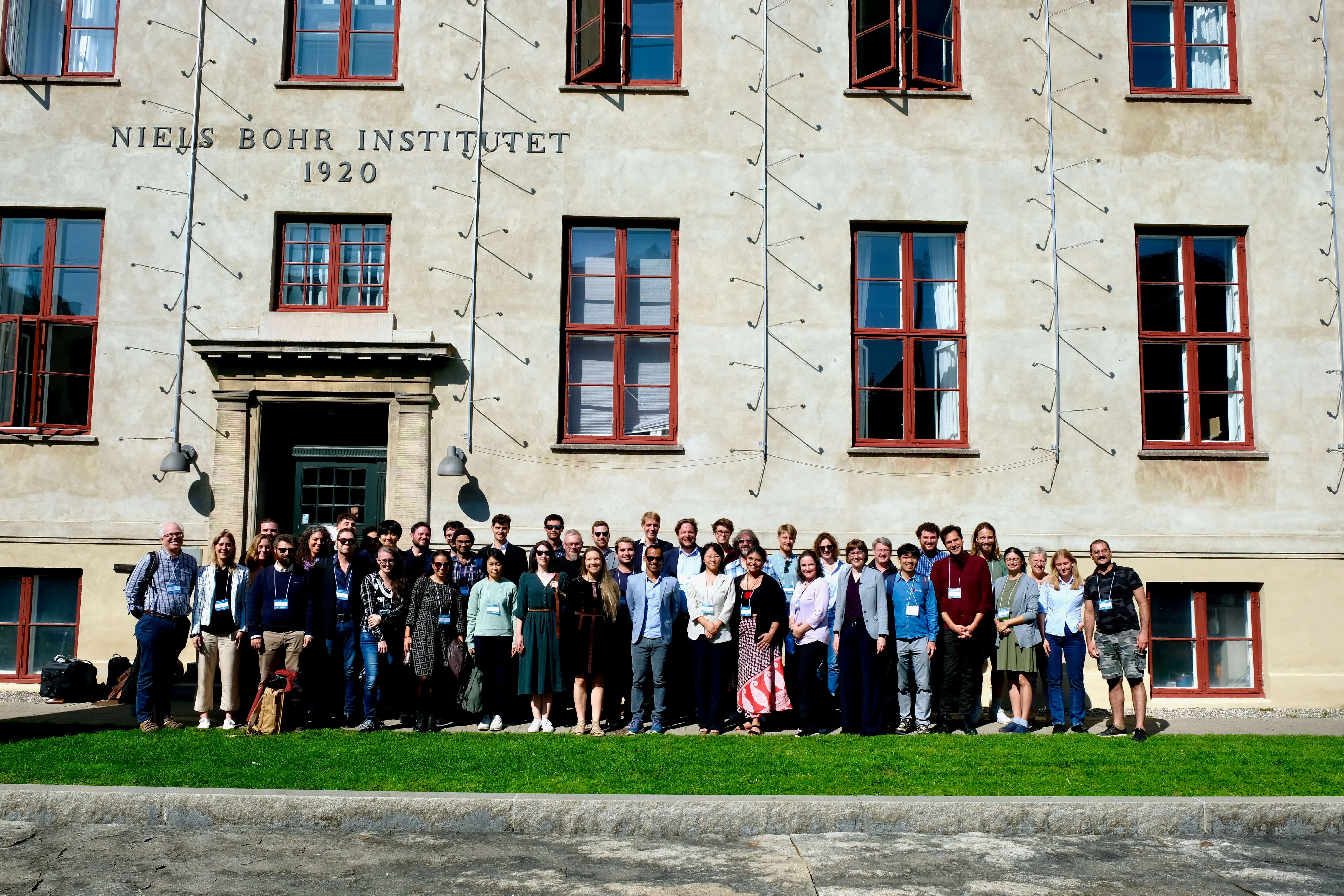 Participants of the Fifth Biennial Early-Career Conference for Historians of the Physical Sciences hosted by the Niels Bohr Archive from 31 August to 3 September 2023